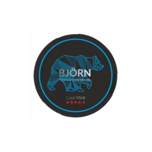 Bjorn Nicotine Pouches Cool Mint 32mg ? Single Tin