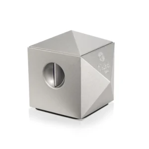 Colibri Quasar Two-in-One Desktop Cigar Cutter - Silver