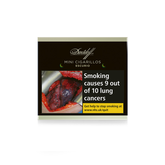 davidoffminiescurio Davidoff Mini Escurio (20 Cigarillos) - Single Pack