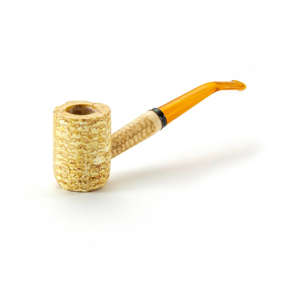 Missouri Meerschaum 690 Legend Corn Cob - Bent Pipe