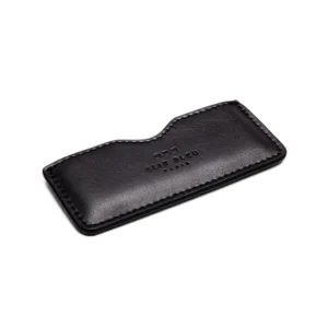 Elie Bleu Cigar Cutter Leather Pouch - Black