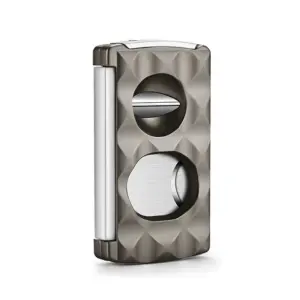 BLD 4-in-1 Double Cigar Cutter - Nickel
