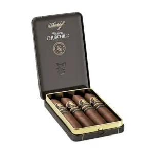 Davidoff Winston Churchill Late Hour Belicoso Cigar - Tin of 4