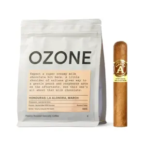 Aladino and Ozone Honduran Coffee and Cigar Pairing