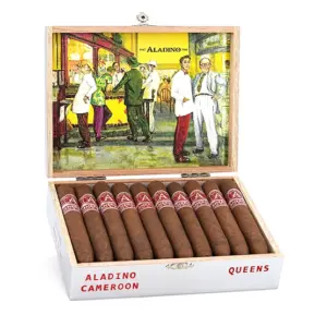 Aladino Cameroon Queens Perfecto Cigar - Box of 20