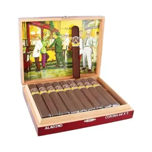 Aladino Maduro Corona Box-Pressed Cigar - Box of 20