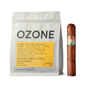 Casdagli and Ozone Costa Rican Coffee and Cigar Pairing