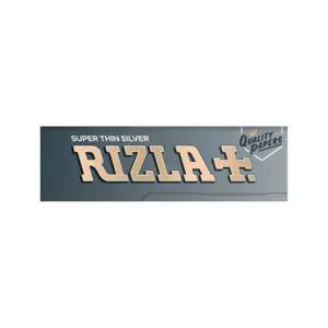 Rizla Silver Regular Super Thin Cigarette Rolling Papers - Single Pack