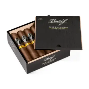Davidoff Puro Dominicano Short Robusto Cigar - Box of 12