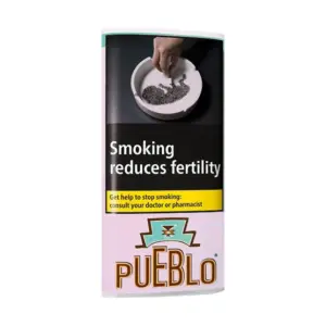 Pueblo Pink Additive Free Hand Rolling Tobacco 30g – Single Pack