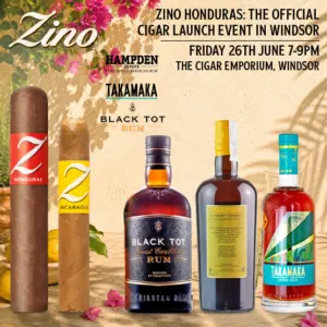 Zino Honduras: The Official Cigar Launch Event in Windsor [26/06/26]