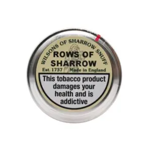 Wilsons of Sharrow Rows of Sharrow Snuff 20g - Single Large Tin