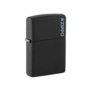 Zippo Black Matte w/Logo